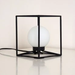 Hofstein Legano Tischleuchte Schwarz, 1-flammig -Günstiges Tischlampen Geschäft legano tischleuchte h3288085 do1 8