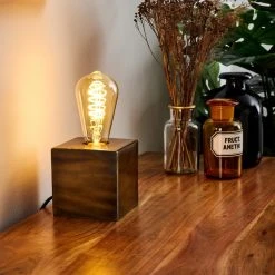 Hofstein Lemele Tischleuchte Bronze, 1-flammig 21 Hofstein Lemele Tischleuchte Bronze, 1-flammig -Günstiges Tischlampen Geschäft lemele tischleuchte h3376195 6