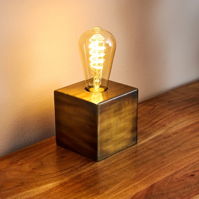 Hofstein Lemele Tischleuchte Bronze, 1-flammig 11 Hofstein Lemele Tischleuchte Bronze, 1-flammig – Bild 9