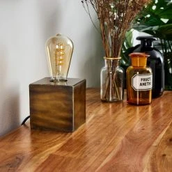 Hofstein Lemele Tischleuchte Bronze, 1-flammig 24 Hofstein Lemele Tischleuchte Bronze, 1-flammig -Günstiges Tischlampen Geschäft lemele tischleuchte h3376195 9