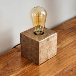 Hofstein Lemele Tischleuchte Nickel-Matt, 1-flammig -Günstiges Tischlampen Geschäft lemele tischleuchte h3376218 11