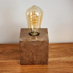 Hofstein Lemele Tischleuchte Nickel-Matt, 1-flammig -Günstiges Tischlampen Geschäft lemele tischleuchte h3376218 5