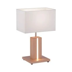 Leuchten Direkt AMADA Tischleuchte Holz hell, 1-flammig -Günstiges Tischlampen Geschäft leuchten direkt amada tischleuchte 11421 78 2