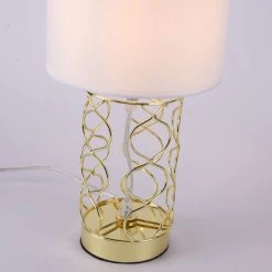 Leuchten Direkt DEVA Tischleuchte Gold, 1-flammig -Günstiges Tischlampen Geschäft leuchten direkt deva tischleuchte 14615 12 5