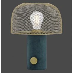 Leuchten Direkt DIPPER Tischleuchte Blau, 1-flammig -Günstiges Tischlampen Geschäft leuchten direkt dipper tischleuchte 14433 43 5