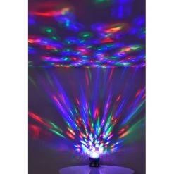 Leuchten Direkt DISCO Tischleuchte LED Schwarz, 1-flammig, Farbwechsler