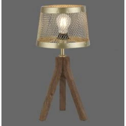 Leuchten Direkt FREDERIK Tischleuchte Holz dunkel, 1-flammig -Günstiges Tischlampen Geschäft leuchten direkt frederik tischleuchte 11423 60 2