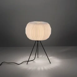 Leuchten Direkt PAPEL Tischleuchte Weiß, 1-flammig -Günstiges Tischlampen Geschäft leuchten direkt papel tischleuchte 17201 16 4