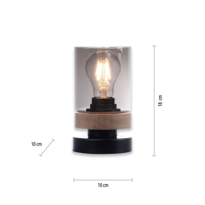 Leuchten Direkt PASQUAL Tischleuchte Schwarz, 1-flammig 9 Leuchten Direkt PASQUAL Tischleuchte Schwarz, 1-flammig – Bild 7