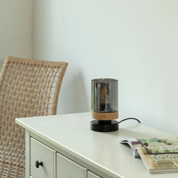 Leuchten Direkt PASQUAL Tischleuchte Schwarz, 1-flammig 11 Leuchten Direkt PASQUAL Tischleuchte Schwarz, 1-flammig – Bild 9