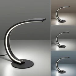 Leuchten Direkt Q-VITO Tischleuchte LED Anthrazit, 1-flammig, Fernbedienung -Günstiges Tischlampen Geschäft leuchten direkt q vito tischleuchte 4425 13 4