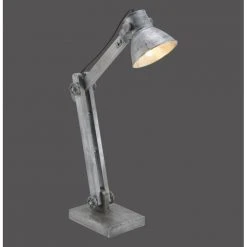 Leuchten Direkt SAMIA Tischleuchte Grau, 1-flammig -Günstiges Tischlampen Geschäft leuchten direkt samia tischleuchte 11492 77 2