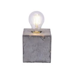 Leuchten Direkt SAMIA Tischleuchte Grau, 1-flammig -Günstiges Tischlampen Geschäft leuchten direkt samia tischleuchte 11499 77 2