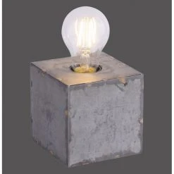 Leuchten Direkt SAMIA Tischleuchte Grau, 1-flammig -Günstiges Tischlampen Geschäft leuchten direkt samia tischleuchte 11499 77 3