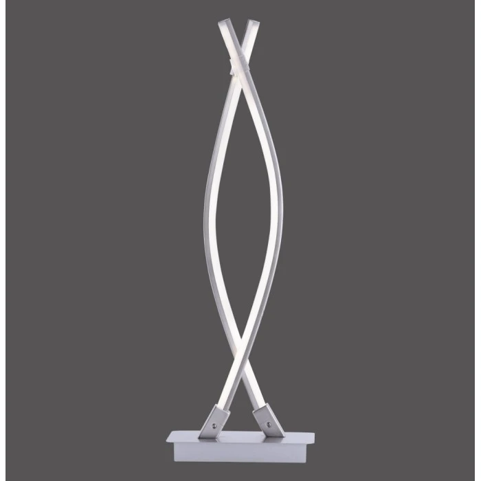 Leuchten Direkt Tischleuchte MAJA LED Edelstahl, 2-flammig 4 Leuchten Direkt Tischleuchte MAJA LED Edelstahl, 2-flammig – Bild 2