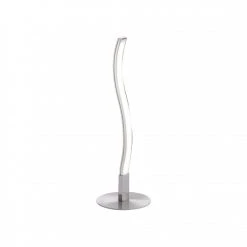Leuchten Direkt Leuchtendirekt WAVE Tischleuchte LED Edelstahl, 1-flammig