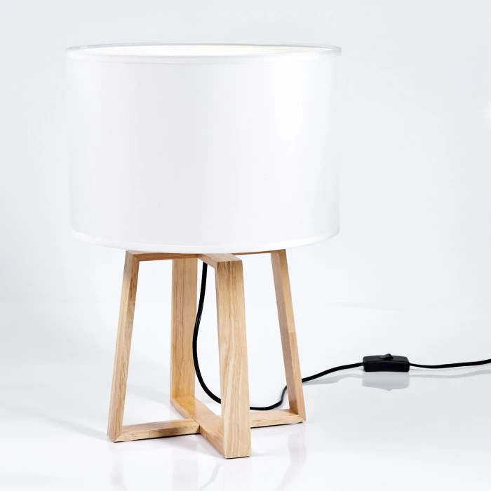 Hofstein Leukerbad Tischleuchte Naturfarben, 1-flammig 10 Hofstein Leukerbad Tischleuchte Naturfarben, 1-flammig – Bild 8