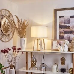 Hofstein Leukerbad Tischleuchte Naturfarben, 1-flammig 23 Hofstein Leukerbad Tischleuchte Naturfarben, 1-flammig -Günstiges Tischlampen Geschäft leukerbad tischleuchte h3548608 8