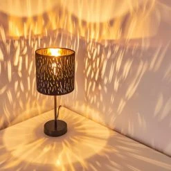 Hofstein Liared Tischleuchte Schwarz, 1-flammig 33 Hofstein Liared Tischleuchte Schwarz, 1-flammig -Günstiges Tischlampen Geschäft liared tischleuchte h3162736 do1 13