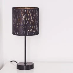 Hofstein Liared Tischleuchte Schwarz, 1-flammig 25 Hofstein Liared Tischleuchte Schwarz, 1-flammig -Günstiges Tischlampen Geschäft liared tischleuchte h3162736 do1 5