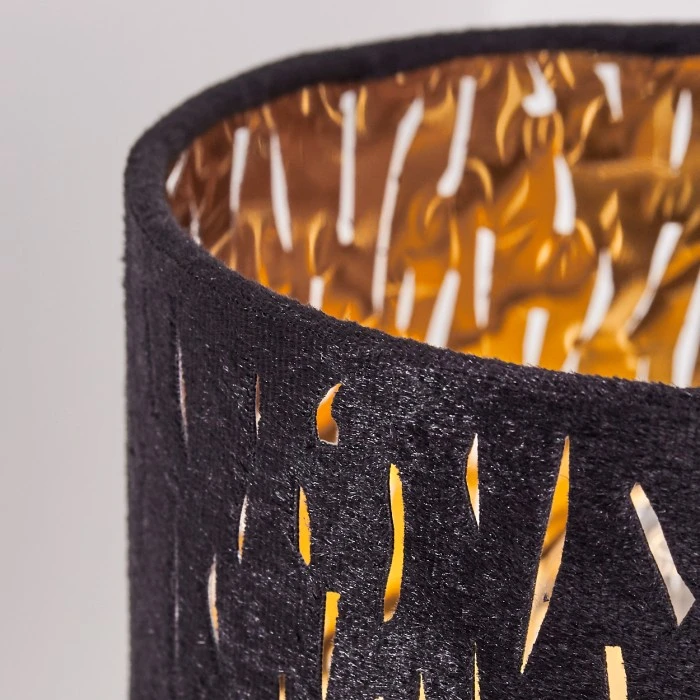 Hofstein Liared Tischleuchte Schwarz, 1-flammig 11 Hofstein Liared Tischleuchte Schwarz, 1-flammig – Bild 9