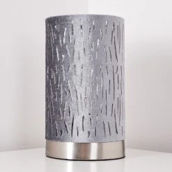 Hofstein Liared Tischleuchte Grau, 1-flammig -Günstiges Tischlampen Geschäft liared tischleuchte h3162835 do1 12