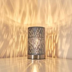 Hofstein Liared Tischleuchte Grau, 1-flammig -Günstiges Tischlampen Geschäft liared tischleuchte h3162835 do1 6