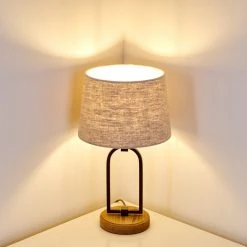 Hofstein Logumkolster Tischleuchte Schwarz, Braun, 1-flammig 28 Hofstein Logumkolster Tischleuchte Schwarz, Braun, 1-flammig -Günstiges Tischlampen Geschäft logumkolster tischleuchte h3351116 10