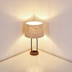 Hofstein Logumkolster Tischleuchte Schwarz, Braun, 1-flammig 26 Hofstein Logumkolster Tischleuchte Schwarz, Braun, 1-flammig -Günstiges Tischlampen Geschäft logumkolster tischleuchte h3351130 8