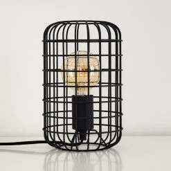 Hofstein Loitwitt Tischleuchte Schwarz, 1-flammig -Günstiges Tischlampen Geschäft loitwitt tischleuchte h3350003 10