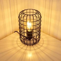 Hofstein Loitwitt Tischleuchte Schwarz, 1-flammig -Günstiges Tischlampen Geschäft loitwitt tischleuchte h3350003 11