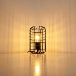 Hofstein Loitwitt Tischleuchte Schwarz, 1-flammig -Günstiges Tischlampen Geschäft loitwitt tischleuchte h3350003 15