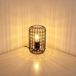 Hofstein Loitwitt Tischleuchte Schwarz, 1-flammig -Günstiges Tischlampen Geschäft loitwitt tischleuchte h3350003 3