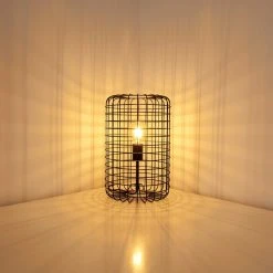 Hofstein Loitwitt Tischleuchte Schwarz, 1-flammig -Günstiges Tischlampen Geschäft loitwitt tischleuchte h3350027 3