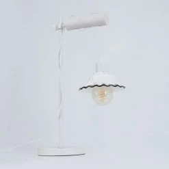 Hofstein Lomas Tischleuchte Weiß, 1-flammig -Günstiges Tischlampen Geschäft lomas tischleuchte h3421215 7