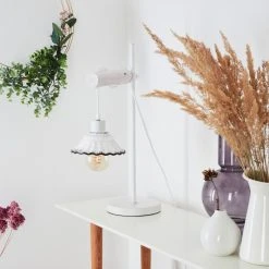 Hofstein Lomas Tischleuchte Weiß, 1-flammig -Günstiges Tischlampen Geschäft lomas tischleuchte h3421215 9