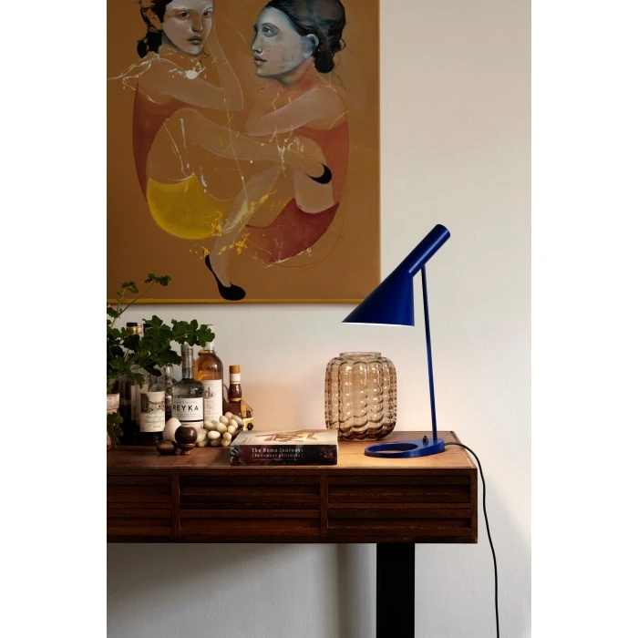 Louis Poulsen AJ Mini Tischleuchte Blau, 1-flammig 4 Louis Poulsen AJ Mini Tischleuchte Blau, 1-flammig – Bild 2