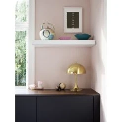 Louis Poulsen Panthella MINI Tischleuchte LED Messing, 1-flammig