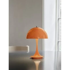Louis Poulsen Panthella Portable Tischleuchte LED Orange, 1-flammig