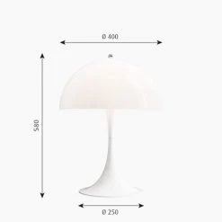 Louis Poulsen Panthella Tischleuchte Wei&szlig;, 1-flammig -Günstiges Tischlampen Geschäft louis poulsen panthella tischleuchte 5744167042 3