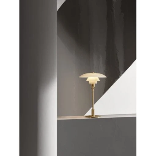 Louis Poulsen PH 3&frac12;-2&frac12; Glas Tischleuchte Messing, 1-flammig -Günstiges Tischlampen Geschäft louis poulsen ph 3 2 glas tischleuchte 5744611239 0