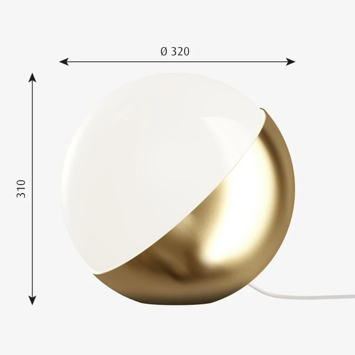 Louis Poulsen VL Studio Tischleuchte Messing, 1-flammig 5 Louis Poulsen VL Studio Tischleuchte Messing, 1-flammig – Bild 3