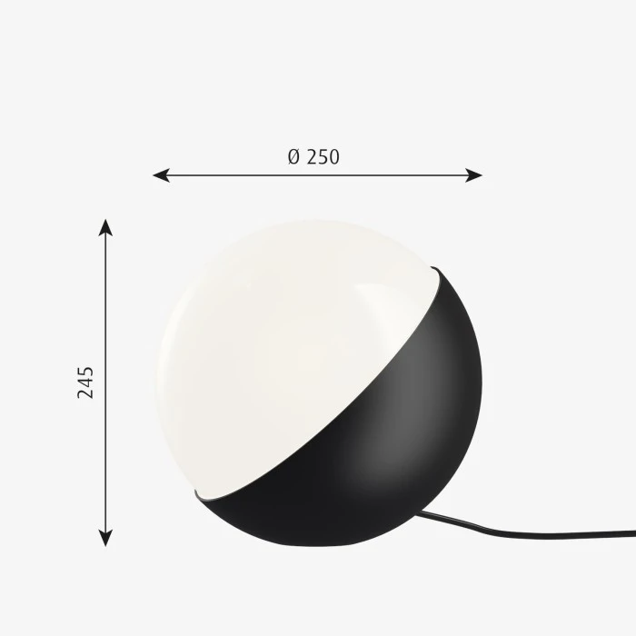 Louis Poulsen VL Studio Tischleuchte Schwarz, 1-flammig 5 Louis Poulsen VL Studio Tischleuchte Schwarz, 1-flammig – Bild 3