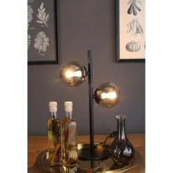 Luce Design NEPTUN Tischleuchte Schwarz, 2-flammig