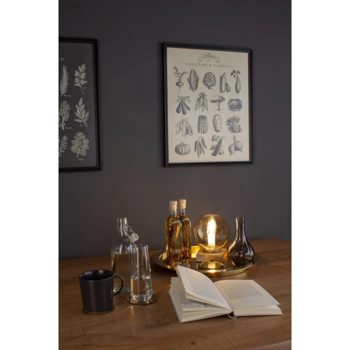 Luce Design PLUTO Tischleuchte Gold, 1-flammig 3 Luce Design PLUTO Tischleuchte Gold, 1-flammig