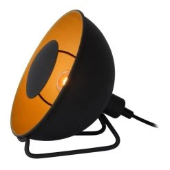 Lucide ALVARO Tischlampe Schwarz, 1-flammig -Günstiges Tischlampen Geschäft lucide alvaro tischlampe 05530 20 30 2