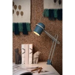 Lucide BASTIN Klemmleuchte Blau, Grau, 1-flammig 8 Lucide BASTIN Klemmleuchte Blau, Grau, 1-flammig -Günstiges Tischlampen Geschäft lucide bastin klemmleuchte 05535 01 35 2