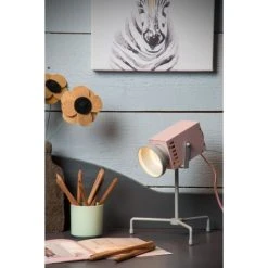 Lucide BEAMER Tischleuchte LED Grau, 1-flammig -Günstiges Tischlampen Geschäft lucide beamer tischleuchte 05534 03 66 2