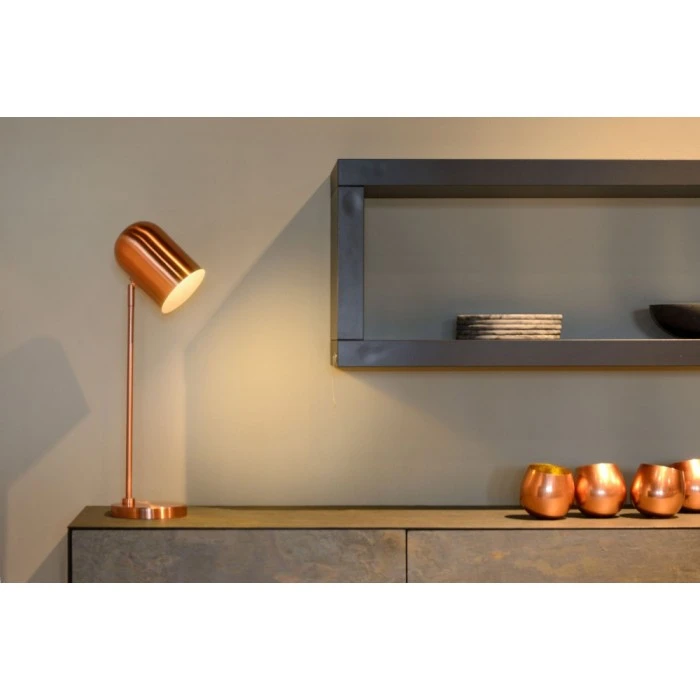 Lucide BLINY Tischleuchte Kupferfarben, 1-flammig 3 Lucide BLINY Tischleuchte Kupferfarben, 1-flammig