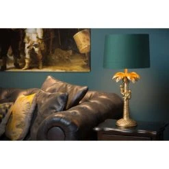 Lucide COCONUT Tischleuchte Messing, Gold, 1-flammig